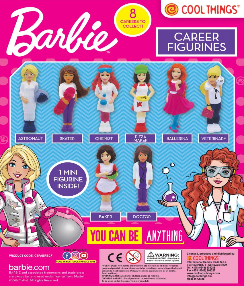 barbie mini figures