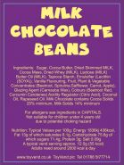 Milk Chocolate Beans (3kgs)