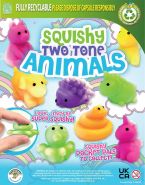 Squishy Two Tone Animals (55mm)
