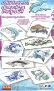 Glitter Dolphins (Flat Pack Tattoos)