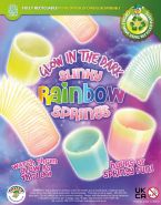 Glow in the Dark Slinky Rainbow Springs (55mm)