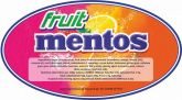 Product Label - Mentos Fruits