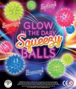 Glow in the Dark Squeezy Balls (55mm)