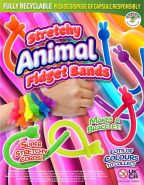 Stretchy Animal Fidget Bands (55mm)