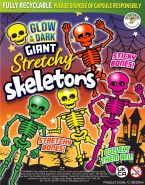 Glow in the Dark Stretchy Skeletons (55mm)