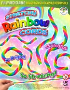 Stretchy Rainbow Cords (55mm)