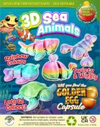 3D Sea Animals (55mm)