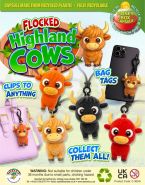 Highland Cows (Flocked) (55mm)